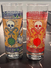 TUMK Holiday Collins glass designed & produced by Gay Fad Studios