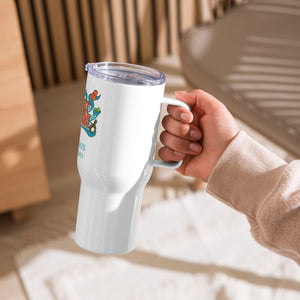 Mai Tai Mayhem 2025 travel mug with a handle