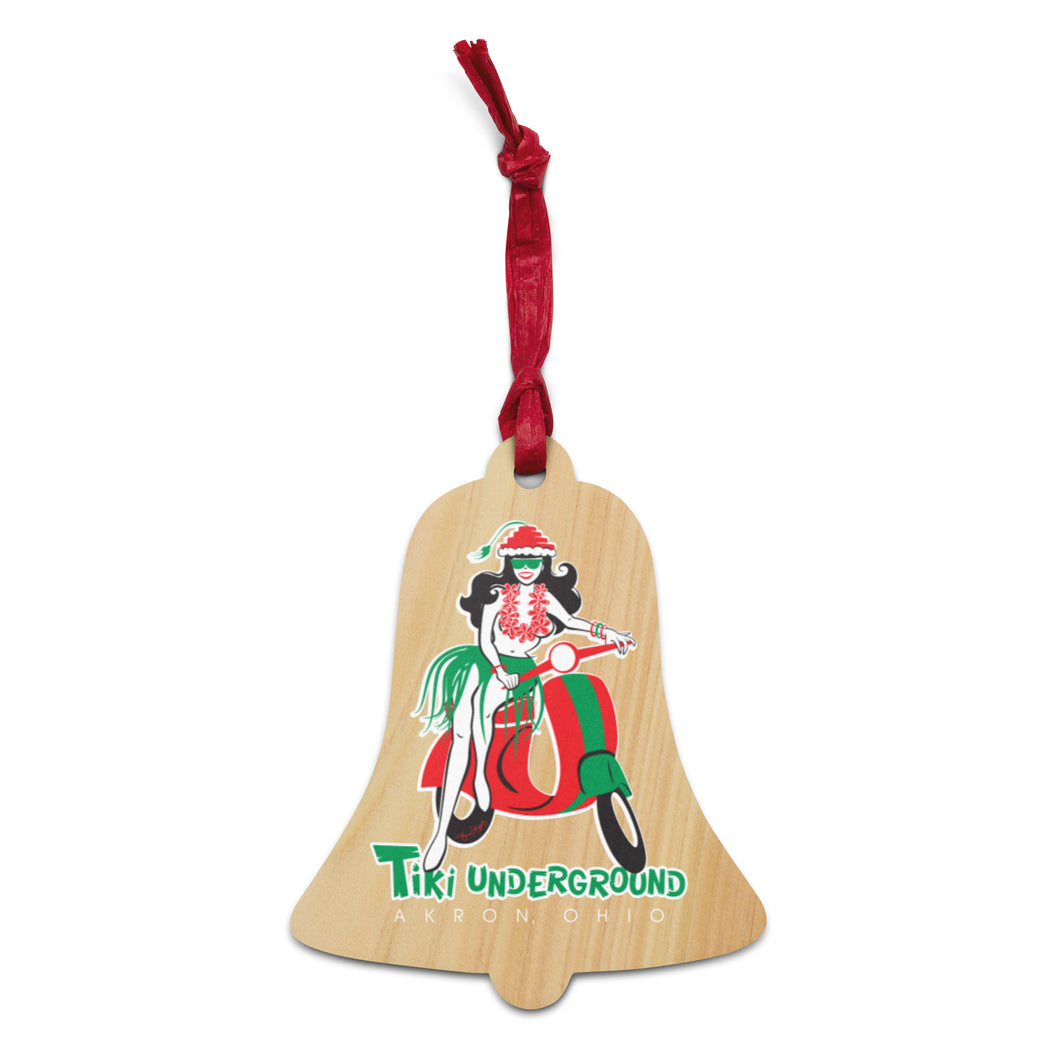 Kymm Bang! Holiday Wooden ornaments