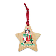 Kymm Bang! Holiday Wooden ornaments