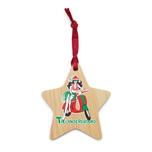 Kymm Bang! Holiday Wooden ornaments