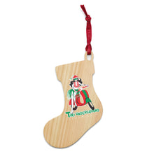 Kymm Bang! Holiday Wooden ornaments