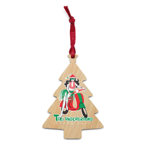 Kymm Bang! Holiday Wooden ornaments