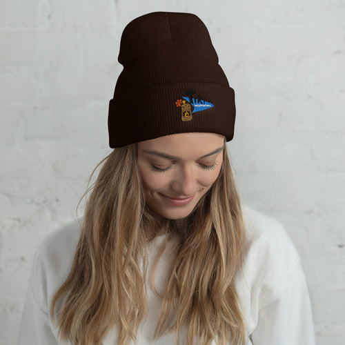 TU logo Cuffed Beanie