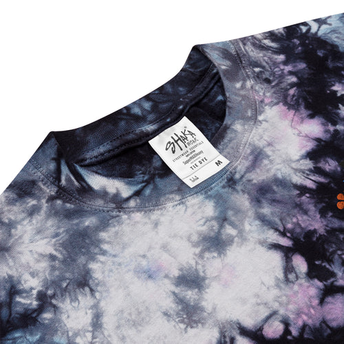 TU logo Oversized tie-dye t-shirt